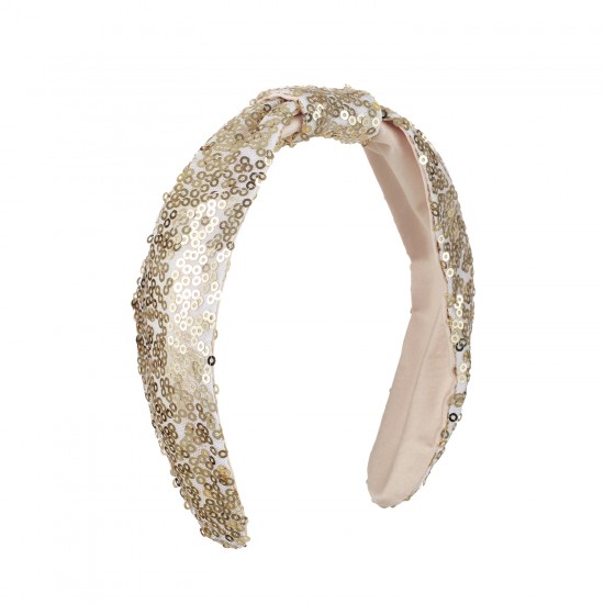 Rockahula Rajf za kosu - Gold Sequin