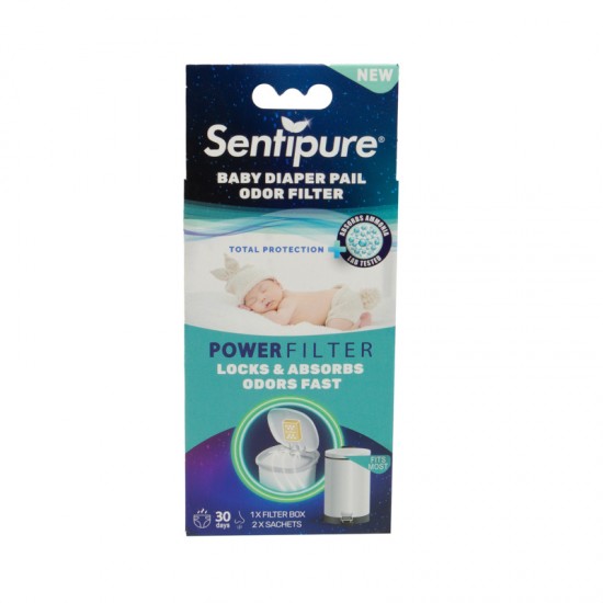 Sentipure® Filteri protiv neugodnih mirisa pelena + Držač - 30 dana
