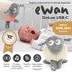 Sweet Dreamers Ovćica Ewan Deluxe USB-C- Siva