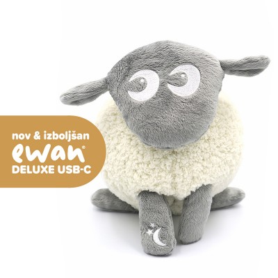 Sweet Dreamers Ovćica Ewan Deluxe USB-C- Siva