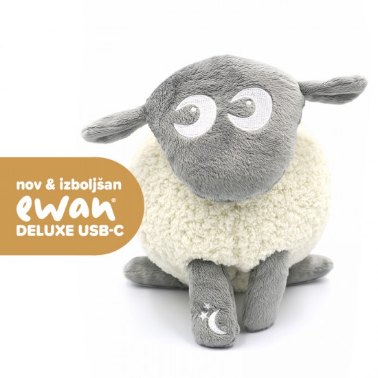 Sweet Dreamers Ovćica Ewan Deluxe USB-C- Siva