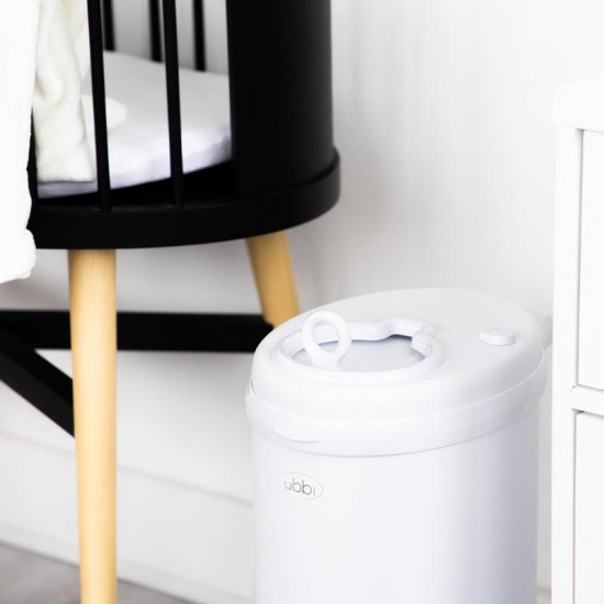 Ubbi® Koš za pelene - Matte White