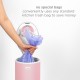 Ubbi® Koš za pelene - Matte Pink