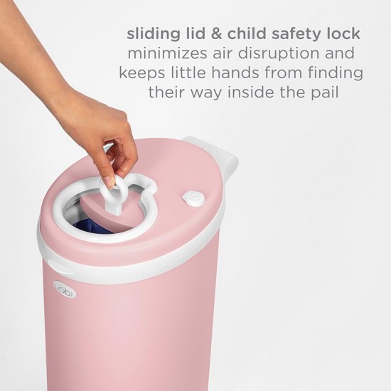 Ubbi® Koš za pelene - Matte Pink