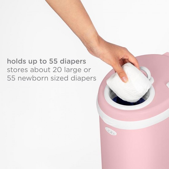 Ubbi® Koš za pelene - Matte Pink