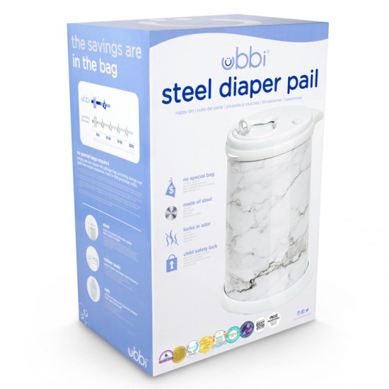 Ubbi® Koš za pelene - Marble