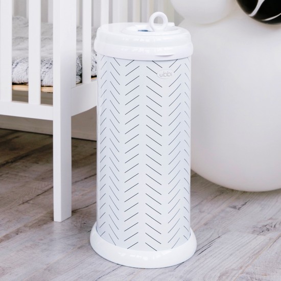 Ubbi® Koš za pelene - Herringbone