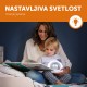 ZAZU Pametna svjetiljka Sova Lou - Siva