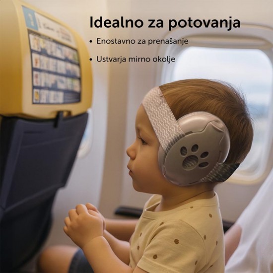 ZAZU Premium protubučne slušalice za bebe i malu djecu - Green