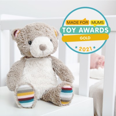 ZAZU Mekana deluxe umirujuća glazbena igračka - Medo Bruno - OŠTEĆENA AMBALAŽA