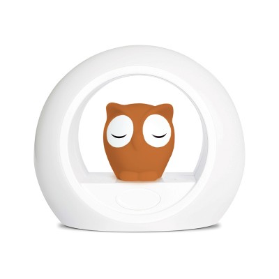 ZAZU Pametna svjetiljka Sova Lou  - Choco - OŠTEĆENA AMBALAŽA