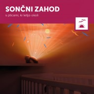 ZAZU Glazbeni zvjezdani projektor s animiranom projekcijom Kornjača Tim