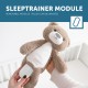 ZAZU Sleep trainer igračka sa svjetlom in umirujuću glazbu Brody - Taupe