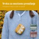 ZAZU Dječji fotoaparat Instant Print s trenutnim ispisom 1080P Full HD - Pink