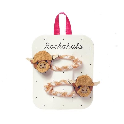 Rockahula Špangice za kosu - Hettie Highland Cow - UZORAK