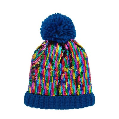 Rockahula Dječja pletena kapa - Rainbow Sequin (3-6 godina)