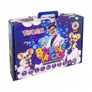 TUBAN kreativni set – 10 trikova sa sapunastim mjehurićima - UZORAK